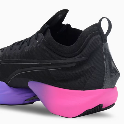 Puma Nitro Men's Running Shoes – Black, Blue & Pink