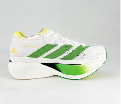 UrbanFit Men's White & Green Performance Running Shoes – Stylish Athletic Sports