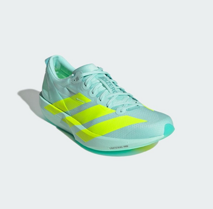 UrbanFit Men's Aqua Blue & Neon Yellow Performance Running Shoes – Lightweight Athletic Sports