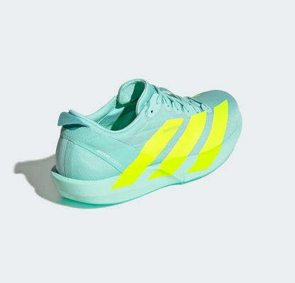 UrbanFit Men's Aqua Blue & Neon Yellow Performance Running Shoes – Lightweight Athletic Sports
