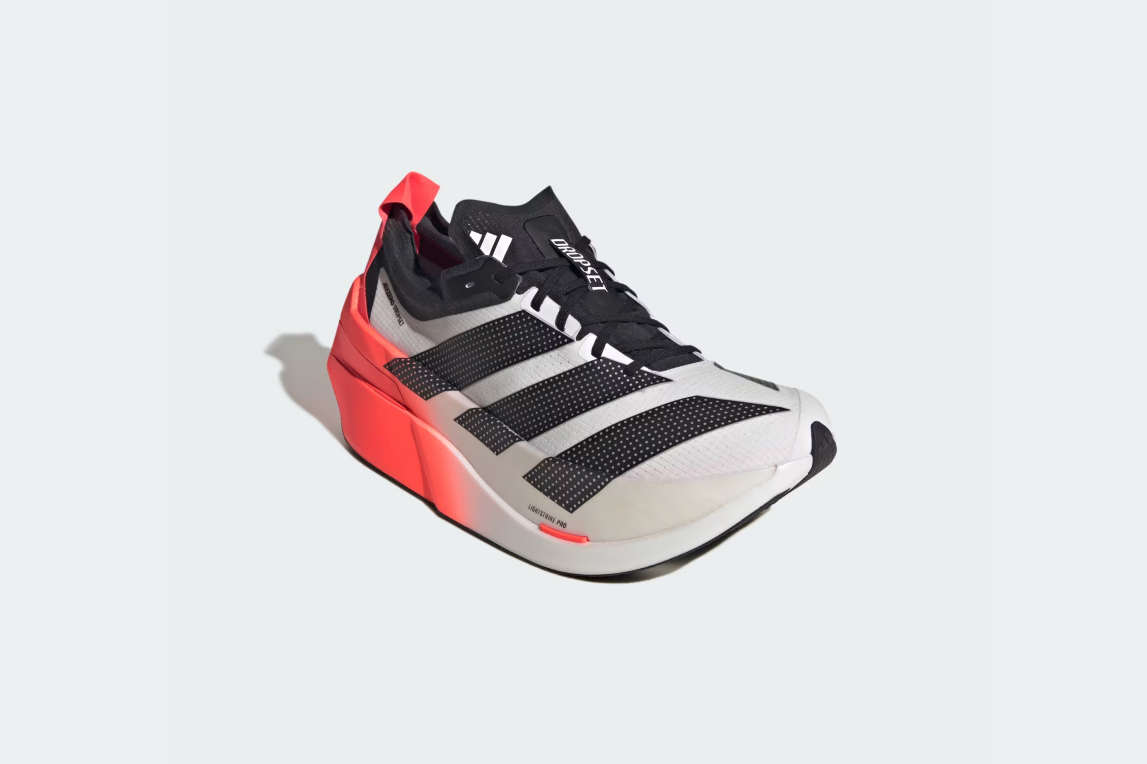 Adidas Adizero Pro Running Shoes – White, Black & Red